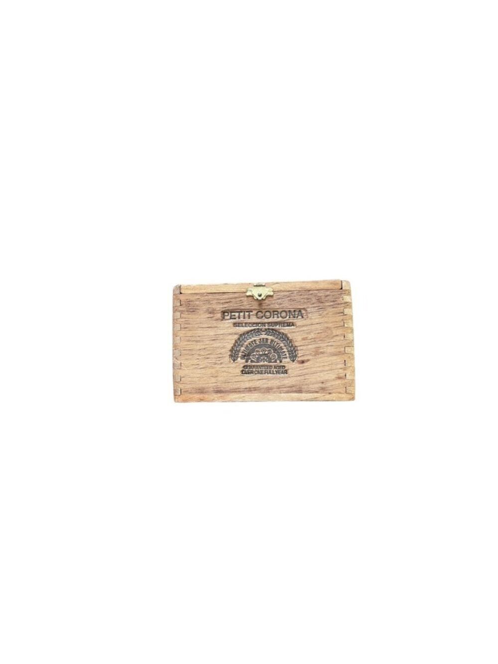 Unbranded Brown Wood Storage Box One Size